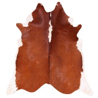 Südamerikanisches Rinderfell braun - dunkelbraun geflammt, wenig weiß ...