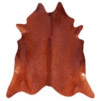 Südamerikanisches Rinderfell grau, dekorativer Fellteppich, Kuhfell ...