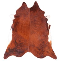 Südamerikanisches Rinderfell grau, dekorativer Fellteppich, Kuhfell ...